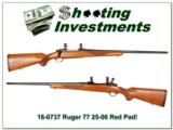 Ruger 77 Red Pad 25-06 Tang Safety - 1 of 4