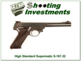 High Standard Supermatic S-101 101 22LR - 1 of 4