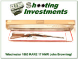 Winchester 1885 Rare John Browning 17 HMR NIB! - 1 of 4