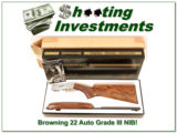 Browning 22 Auto Grade III hand engraved NIB! - 1 of 4