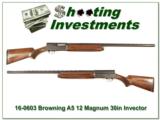 Browning A5 12 Gauge Magnum 30in VR Invector - 1 of 4