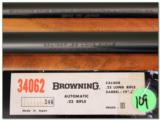 Browning 22 Auto Grade III hand engraved NIB! - 4 of 4