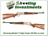 Browning Model 71 Carbine High Grade 348 Win as new
- 1 of 4