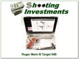 Ruger Mark III Target Stainless 22 NIC!- 1 of 4
