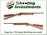 Ruger No. 3 1976 Liberty 30-40 Krag Exc Cond!- 1 of 4