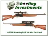 Browning BPR 308 Winchester Nikon 3-9 Scope! - 1 of 4