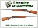 Browning A5 Light 12 54 Belgium 28in Mod - 1 of 4