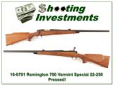 Remington 700 BDL Varmint Special 22-250 pressed - 1 of 4