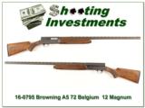 Browning A5 Magnum 12 72 Belgium 32in VR! - 1 of 4