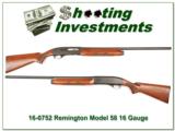 Remington Model 58 16 Gauge very nice! - 1 of 4