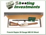 Franchi Raptor 20 Gauge NIC XX Wood! - 1 of 4