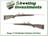 Ruger 77 All-Weather “Skeleton” rare 223 Rem Exc Cond - 1 of 4