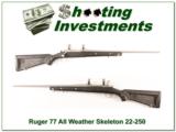 Ruger 77 All-Weather “Skeleton” 22-250 Rem Exc Cond - 1 of 4