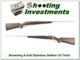 Browning A-bolt Stainless Stalker *****
LEFT
HAND
*****
7mm Rem Mag - 1 of 4