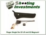  Ruger Single Six 9.5 in 22LR and 22 Magnum cylinders - 1 of 4