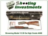  Browning Model 12 High Grade 5 28 Gauge ANIB - 1 of 4