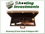  Browning 22 Auto Belgium Grade III Unfired! - 1 of 4