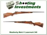 Weatherby Mark V Lazermark 340 Wthy Mag collector! - 1 of 4