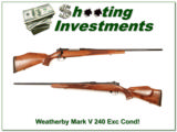 Weatherby Mark V Deluxe 26in 240 Wthy Magnum - 1 of 4