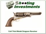Original Colt Third Model Dragoon Revolver - 1 of 4