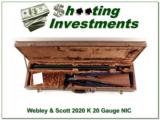 Webley & Scott 2020 K 20 Gauge SxS new and unfired! - 1 of 4