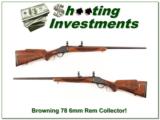 Browning Model 78 6mm Rem XX Wood! - 1 of 4