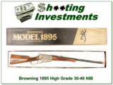  Browning 1895 High Grade 3-50 Krag NIB! - 1 of 4
