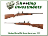 Kimber of Oregon SuperAmerica Model 84 222 Remington - 1 of 4