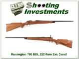 Remington 700 BDL hard to find 222 Remington! - 1 of 4
