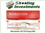  Winchester SX3 Walnut and silver NIB 20 Gauge! - 1 of 4
