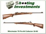  Winchester Model 70 Pre-64 1961 30-06 looks new! - 1 of 4