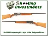 Browning A5 Light 12 64 Belgium Blond! - 1 of 4