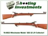 Winchester Model 52D 52 D 22LR Excellent collector condition! - 1 of 4