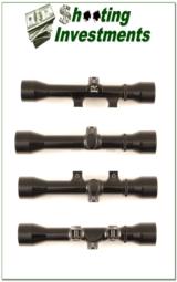 Weatherby XXII 4X 22 Rimfire rifle scope collector condition - 1 of 1