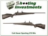  Colt Sauer Sporting in 270 Winchester! - 1 of 4