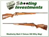  Weatherby Mark V Deluxe 300 Wthy Mag Exc Cond! - 1 of 4
