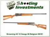  Browning A5 66 Belgium 12 Gauge Blond! - 1 of 4