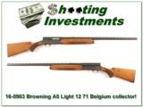 Browning A5 Light 12 71 Belgium VR Collector! - 1 of 4