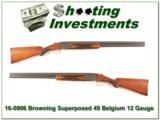 Browning Superposed 1949 Belgium 12 Gauge! - 1 of 4