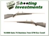 Sako 75 Stainless 7mm STW Exc Cond - 1 of 4