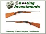 Browning 59 Belgium 22 auto Thumbwheel! - 1 of 4