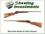 Winchester Model 63 1956 22 LR Near New! - 1 of 4