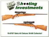  Sako AV Finnbear Deluxe 30-06 Exc Cond w Scope! - 1 of 4