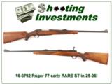  Ruger 77 ST rare early 25-06 collector condition! - 1 of 4