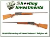 Browning A5 Sweet Sixteen 67 Belgium Blond 28in mod! - 1 of 4