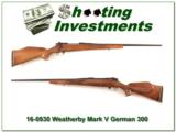 Weatherby Mark V Deluxe German 300 Wthy Mag! - 1 of 4