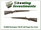 Remington 700 SF 204 Ruger Stainless Fluted! - 1 of 4
