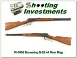 Browning Model 92 -92 44 Remington Magnum Like New! - 1 of 4