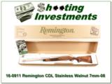 Remington 700 CDL 7mm-08 Stainless Fluted Walnut in the box! - 1 of 4