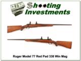 Ruger Model 77 older Red Pad 338 Winchester Magnum - 1 of 4